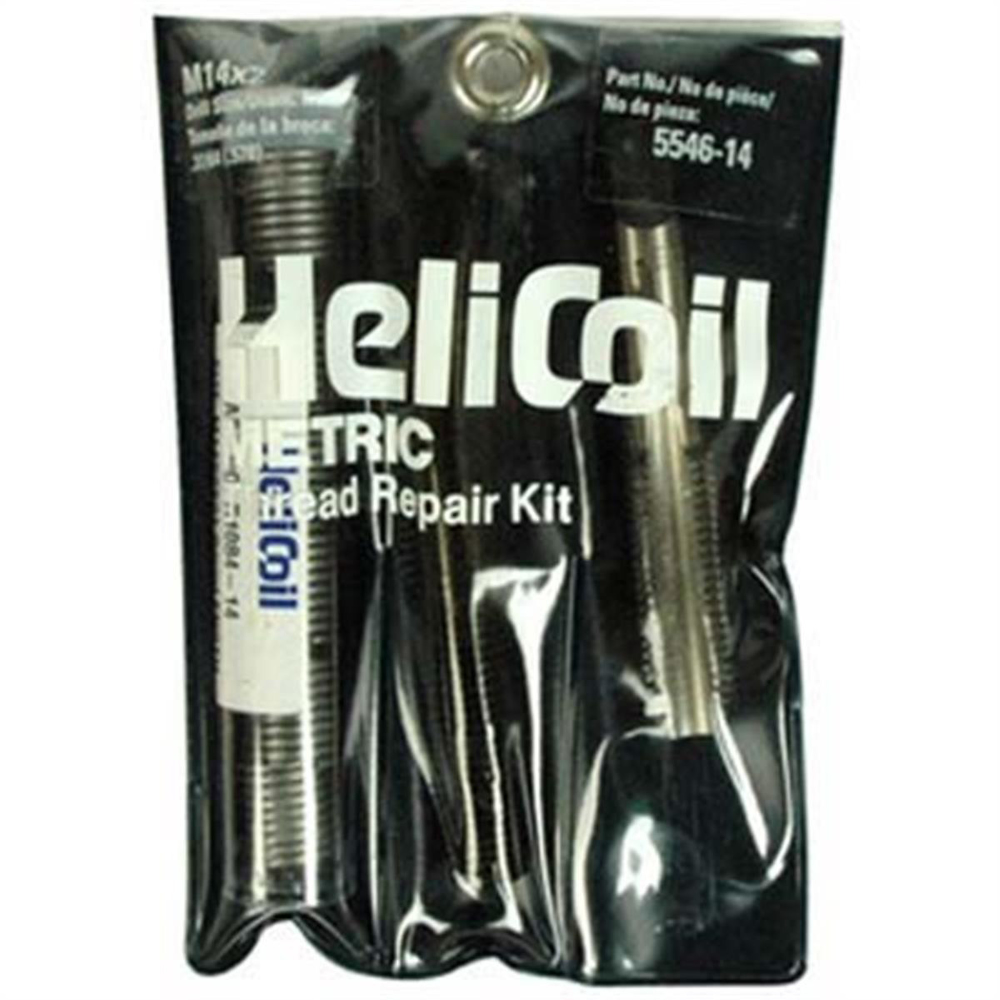 Helicoil Kit — M14 x 2, SAE, Model# HEL5546-14